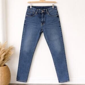 Levi’s 501 Skinny Jeans Women’s W25 L30 Blue Button Fly High Rise Denim